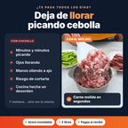 Deja de llorar picando cebolla