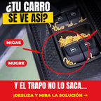 ¿Tu carro se ve así? Migas y mugre que el trapo no saca